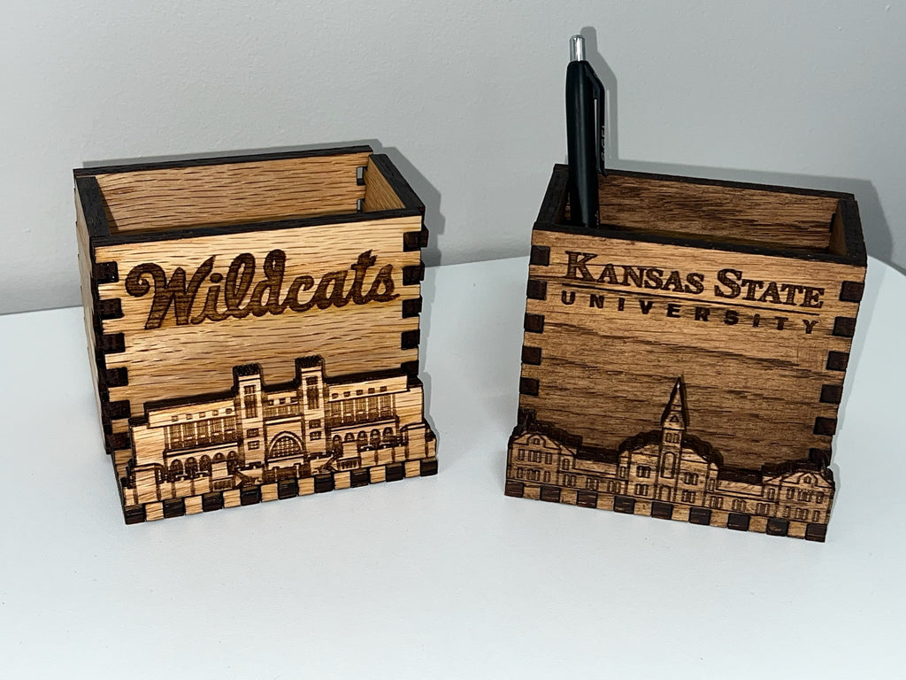 Wooden Desk Organizer